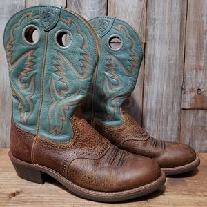 Ariat Womens 7B Boots Teal